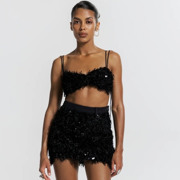 CULTNAKED Power Cover Up bra in Onyx Bloom - Picture 3 of 8